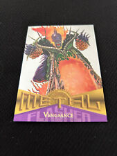 VENGEANCE MARVEL METAL MCU STAMINA POWER GRID 1995 FOIL FLEER #62 CARD