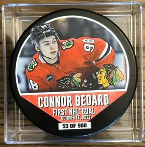 Connor Bedard / First NHL Goal / Fanatics Exclusive Collection / Limited Edition - Picture 1 of 2