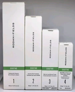 Rodan + and Fields Soothe Regimen New in Box Sealed 4 Piece Set Exp. 02/26 - Picture 1 of 7
