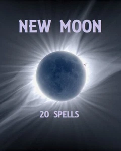 NEW Moon Spells 20 Rituals Voodoo INTENSE Power FAST Result - Picture 1 of 1