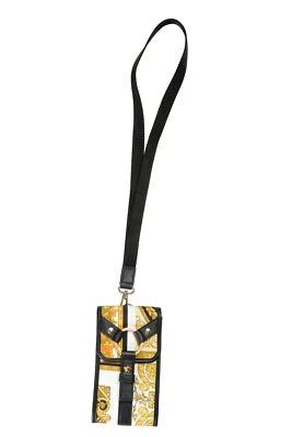 Versace Men's Leather Trimmed Multi-Color Mini Shoulder Bag - Image 1 of 4