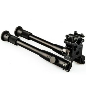 8"-10" Foldable Picatinny Spring Return Hunting Rifle Bipod with Barrel Mount - Picture 1 of 2