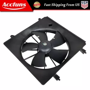 Left Side Radiator Cooling Fan For 2002-2006 Honda CR-V 2003-2011 Element 2.4L - Bild 1 von 10