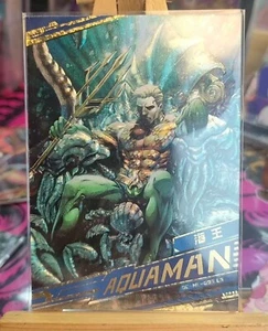 2023 Kayou CCG DC The radiance of the universe vol.1 Comic Edition Card Aqliaman - Bild 1 von 1