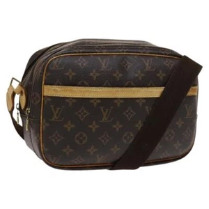 LOUIS VUITTON Monogram Reporter PM Shoulder Bag M45254 LV Auth fm4286 - Imagen 1 de 22