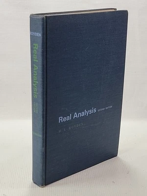 Real Analysis, Second Edition, Royden, H. L., 1969 No DJ - Image 1 of 4