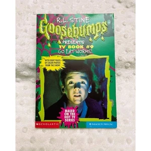 Goosebumps TV Episode #9 Go Eat Worms, R.L. Stein, PB, (1997), VERY GOOD - Imagen 1 de 7