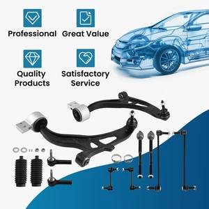 12x Front Lower Control Arms Sway Bar End Links Kit For 2011-2017 Ford Explorer - Picture 1 of 15