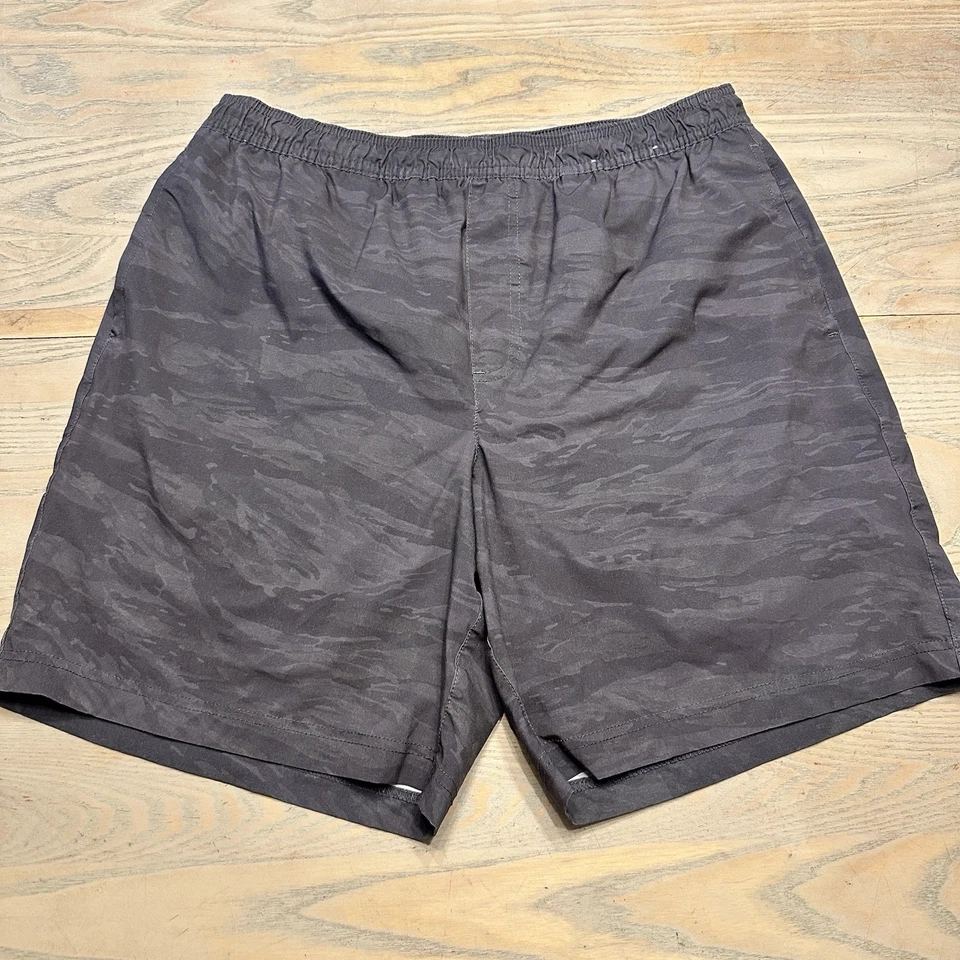 Chubbies Everywhere Performance Shorts Men's L w/ 7” Inseam Gray Camo Lined - Image 1 of 4