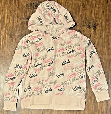 Sudadera con capucha DKNY para niñas talla 10  Foto 1 de 2
