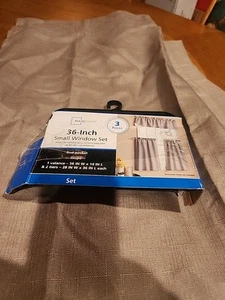 36 Zoll kleines Fensterset Vorhänge - Bild 1 von 4
