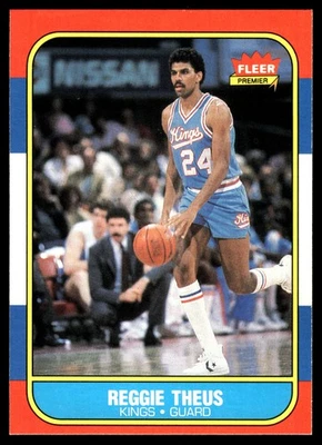 1986-87 Fleer Reggie Theus #108 - Image 1 of 2