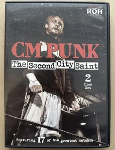 CM Punk Second City Saint DVD Ring of Honor Wrestling ROH AEW PWG NJPW WWE  - Picture 1 of 4