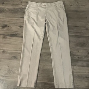 Roundtree & Yorke Travel Smart khaki hellbraune Herrenhose 40 x 32 - Bild 1 von 7