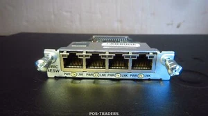 Cisco HWIC-4ESW Managed L2 Power over Ethernet (PoE) 1U multicolore À PARTIR DE 1921 V05 - Photo 1/4