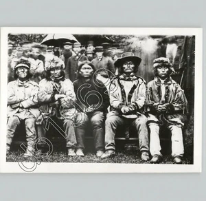 Native INTERIOR SALISH Peoples British Columbia c.1867 Press Photo c.1970s Print - Picture 1 of 2