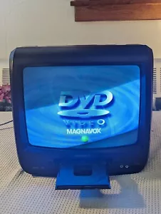 Magnavox CD130MW9TV 13” CRT TV/DVD Combo Retro Gaming AV Input No Remote Works! - Picture 1 of 10