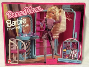 Barbie Dance Moves Dressing Room (1995) 67244 Vintage - Picture 1 of 8