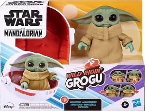 STAR WARS MANDALORIAN WILD RIDIN' GROGU BABY YODA ANIMATRONIC INTERACTIVO - Imagen 1 de 3