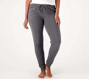 Koolaburra by UGG Women’s Essentials Cotton Joggers- Charcoal - Picture 1 of 2