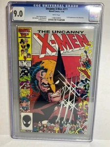 The Uncanny X-Men Comic Book Issue #211 (CGC Grade 9.0) "Massacre!" - Bild 1 von 4