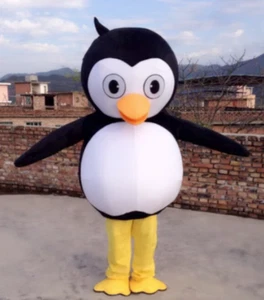 Penguin mascot costume adult Halloween party role-playing fancy dress parade Han - Picture 1 of 3
