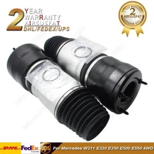 2x Front Air Suspension Spring Bags for Mercedes W211 E320 E350 E500 E550 4matic - Picture 1 of 7