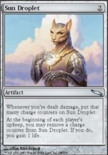 [1x] Sun Droplet - Foil - Near Mint, English - Mirrodin MTG Magic