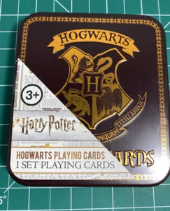 Harry Potter Hogwarts Playing Cards & Collectors Tin - Brand New - Picture 1 of 5