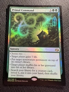 PRIMAL COMMAND - FOIL - MTG - MM3 - 132/249 - RARE - 2017 - TCG - NM - Picture 1 of 2