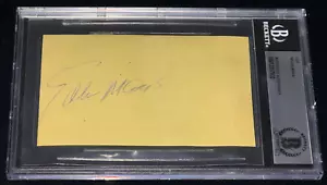 WILLIE MAYS "1951 Rookie Year Auto" Signed Beckett BAS Rare Vintage album page - Picture 1 of 4