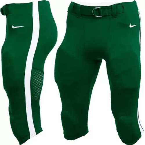 Pantaloni calcio uomo Medium M Nike Team Apparel cintura verde senza imbottitura CI3771 342 nuovi con etichette