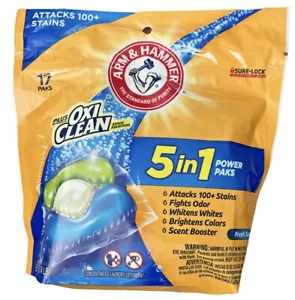 Paquetes de energía Arm & Hammer plus OxiClean 5 en 1, 17 unidades - Imagen 1 de 2