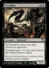 MTG-1x-Moderate Play, English-Nyxathid-Conflux