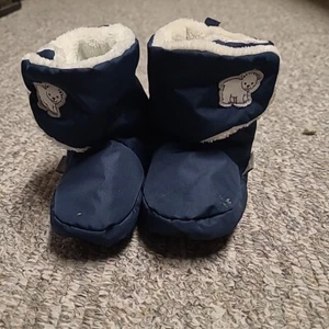 Zapato de bebé Sterntaler invierno oso polar - zapato para gatear - marino - talla 19-20 - Imagen 1 de 8