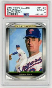 Topps Gallery 2019 obra maestra de Nolan Ryan #MP-22 PSA 10 - ¡Envío gratuito! - Imagen 1 de 2