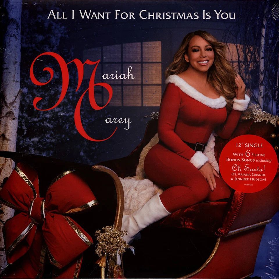 Mariah Carey - All I Want For Christmas Is You (Vinyl 12" - 1994 - EU - Reissue) - Bild 1 von 2