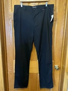 Pantalón de Trabajo CR20 Hurley Calce Ajustado Negro Para Hombre 36x33 Medidas 41" Cintura - Imagen 1 de 4