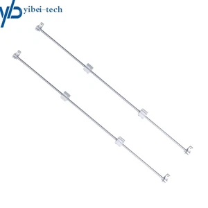 2Pcs Rail Guide 8×850mm w/ 4 SCS8UU Bearings & SK8 Rail Support For CNC Machines - Picture 1 of 14