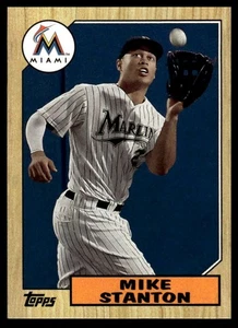 2012 Topps #TM-2 Mike Stanton 1987 Topps Minis - Bild 1 von 2