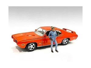 Retro Female Mechanic IV Figur for 1/24 Scale Models by American Diorama - Bild 1 von 1