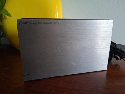 LaCie Porsche Design AR35U3 2tb USB  Portable Desktop External Hard Drive - Gray - Image 1 of 4