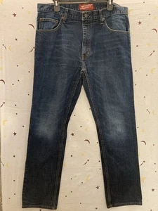 Jeans Arizona Jean Co Azul Calce Relajado Para Hombre Talla 36x32 Flex Denim Atlético - Imagen 1 de 7
