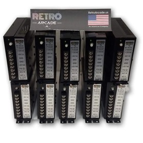 10 Pack 15A Arcade Switching Power Supply 110W 110V / 220V Jamma and Mame Ready