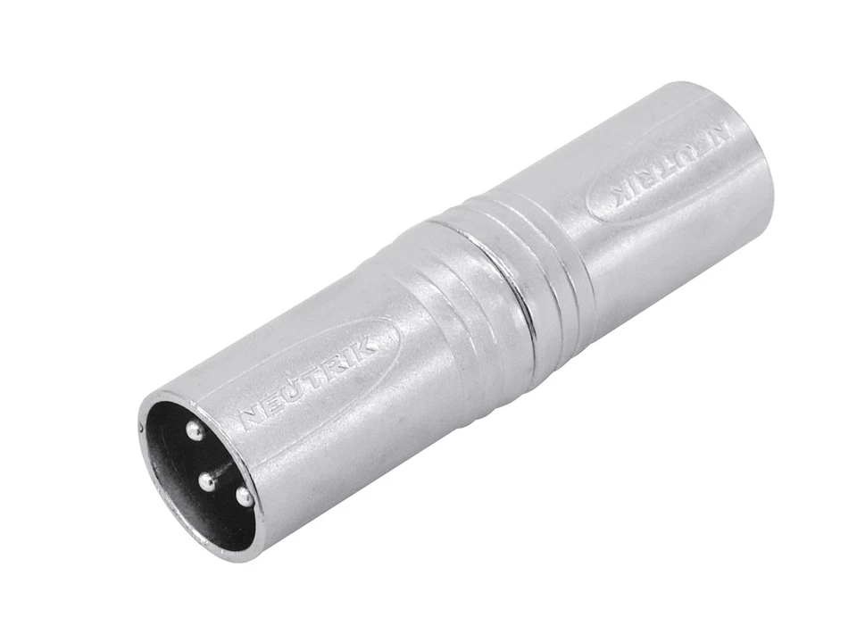 NEUTRIK Adapter XLR(M)/XLR(M) NA3MM - Bild 1 von 1