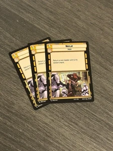 X3 Waylay 222 Star Wars Unlimited Spark Of Rebellion SOR Playset - Picture 1 of 1