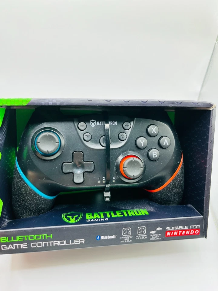 Controller Bluetooth Gaming Battletron – Nintendo Switch – Nuovo sigillato - Immagine 1 di 3