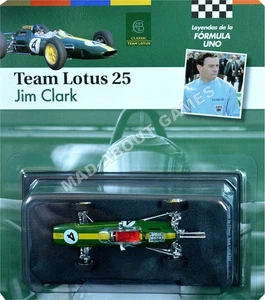 JIM CLARK LOTUS 25 1963 1:43 Scale F1 Racing Car Formula One Toy Model - Picture 1 of 5