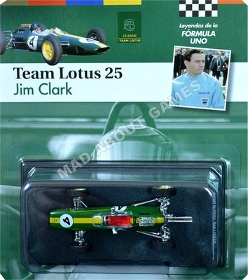 JIM CLARK LOTUS 25 1963 1:43 Scale F1 Racing Car Formula One Toy Model - Image 1 of 4