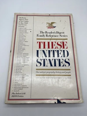Reader's Digest These United States 1968 Second Printing Hardcover & Slide Guide - Image 1 of 4